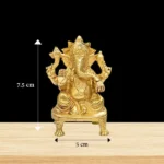 Brass Ganesh Idol (गणेश मूर्ति)