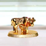 Brass Kamdhenu Cow (कामधेनू गाय)