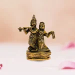 Brass Radha Krishna, राधा कृष्ण