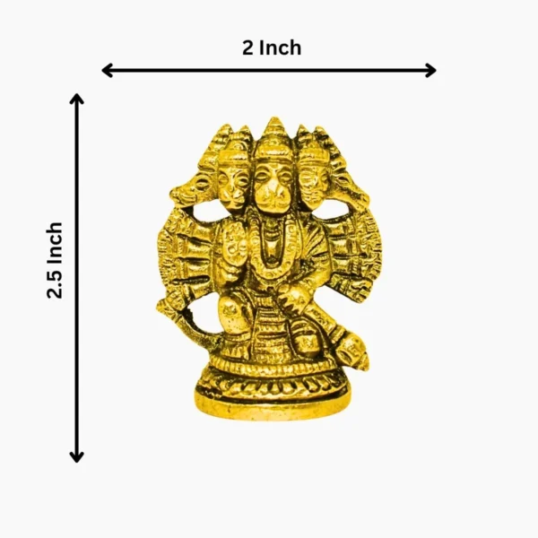 Hanuman Brass Murti (हनुमान मूर्ति)