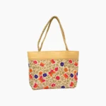 Orange Pink Jute Bag (पिंक जूट बैग)