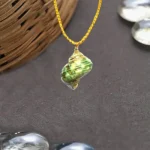 Green Moti Shankh Pendant (मोती शंख)
