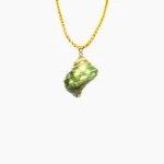 Green Moti Shankh Pendant (मोती शंख)