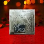Durga Bisa Silver Yantra, दुर्गा बीसा चांदी यंत्र