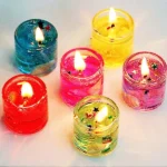 Glass Gel Candle (गिलास जेल कैंडल)