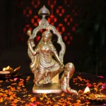 Baglamukhi Brass Murti (माँ बगलामुखी मूर्ति)