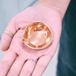 Copper Puja Diya (ताम्बे का दीपक)