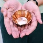 Copper Puja Diya (ताम्बे का दीपक)