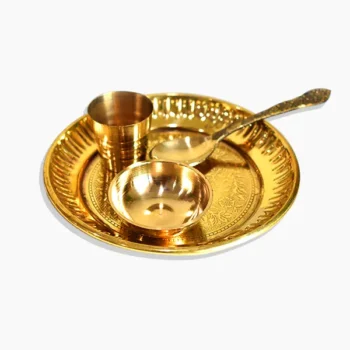 Puja Plate Set (पुजा प्लेट सेट)
