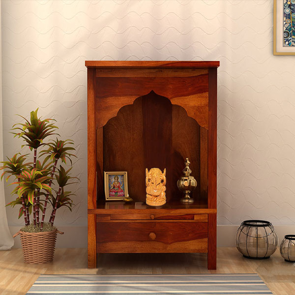 Wooden Ganesha Murti