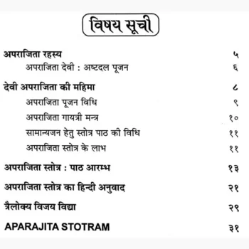Aparajita Stotra Book (अपराजिता स्तोत्रम् पुस्तक)