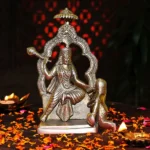 Baglamukhi Brass Statue (माँ बगलामुखी मूर्ति)