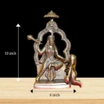 Baglamukhi Brass Statue (माँ बगलामुखी मूर्ति)