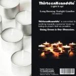 Paraffin-Wax Tea Light Candles (वैक्स टी लाइट कैंडल)