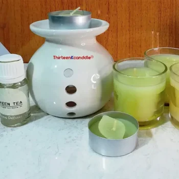 Votive Glass Aroma Burner (अरोमा बर्नर)