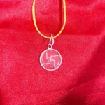 Swastik Sphatik Locket (स्फटिक लॉकेट)