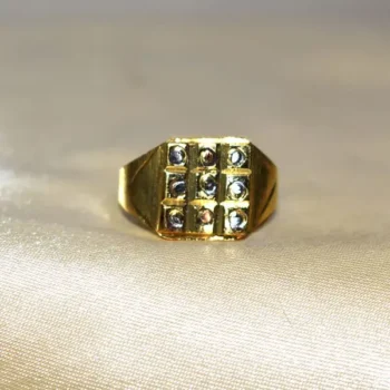 Ashtadhatu Navratna Mudrika (अष्टधातु नवरत्न मुद्रिका)