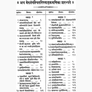 Meru Tantram Book (मेरु तंत्रम् पुस्तक)