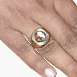 Shankh Para Shivling Mudrika (शंख पारा शिवलिंग मुद्रिका)