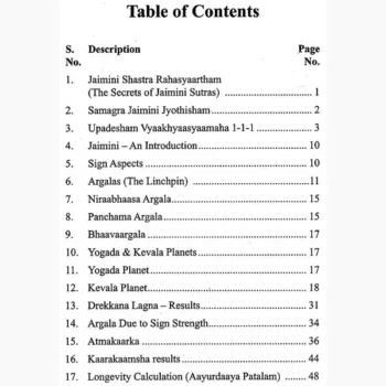A Comprehensive Guide For Jaimini Astrologers Book
