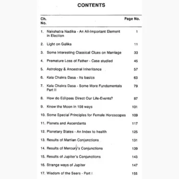 Essentials of Predictive Hindu Astrology Book