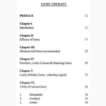 Gems Therapy Book