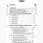 Naadi Astrology-Transit Secrets Book