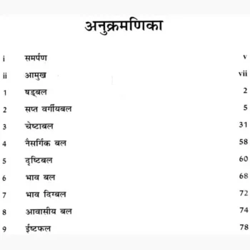 Saraltam Shadbal Book (सरलतम षड्बल पुस्तक)