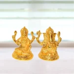 Lakshmi Ganesh Brass Murti (लक्ष्मी गणेश पीतल मूर्ति)