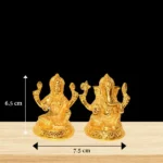 Lakshmi Ganesh Brass Murti (लक्ष्मी गणेश पीतल मूर्ति)