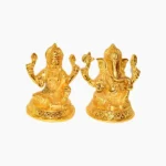 Lakshmi Ganesh Brass Murti (लक्ष्मी गणेश पीतल मूर्ति)