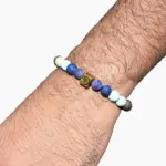 Om 7 Chakras Bracelet, Seven Chakra Om Bracelet, सात चक्र ॐ ब्रेसलेट