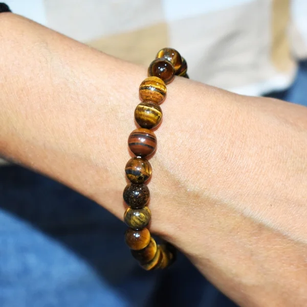 Tiger Eye Bead Bracelet