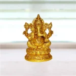 Brass Ganpati Statue (पीतल की गणपति मूर्ति)