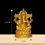 Brass Ganpati Statue (पीतल की गणपति मूर्ति)