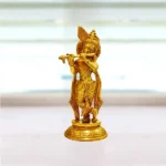 Brass Krishna Murti (पीतल कृष्ण मूर्ति)