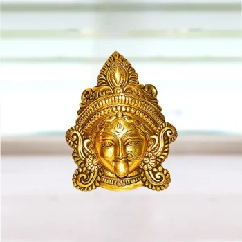 Brass Maa Kali Face (पीतल मां काली मुख)