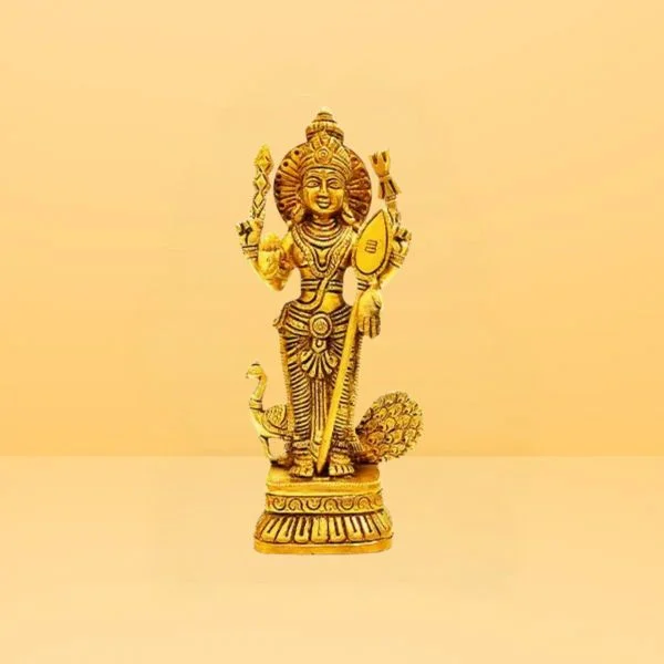Brass Murugan Idol (पीतल मुरुगन मूर्ति)