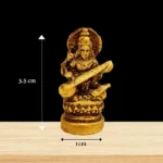 Brass Saraswati Idol (पीतल सरस्वती मूर्ति)