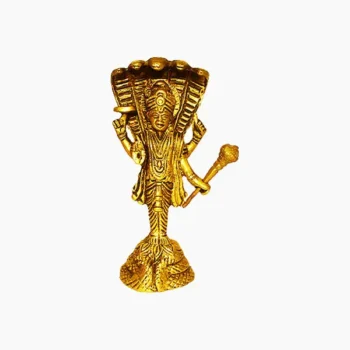 Brass Vishnu Statue (पीतल विष्णु मूर्ति)