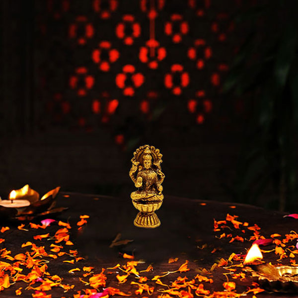 Laxmi Statue Brass