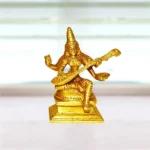 Maa Saraswati Brass Idol (मां सरस्वती पीतल मूर्ति)
