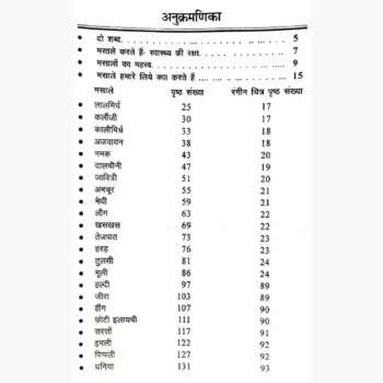 Masale Evam Aapke Swasthya Book (मसाले एवं आपके स्वास्थ्य)