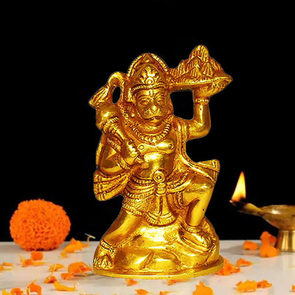 Hanuman Statue Brass