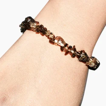 Labradorite Stone Cut Bracelet, Labradorite Gemstone Bracelet, लैब्राडोराइट स्टोन ब्रेसलेट