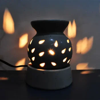 Leaf Aroma Lamp Burner (अरोमा लैंप बर्नर)