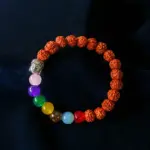 Navratna Rudraksha Bracelet, Navgraha Rudraksha Bracelet, नवरत्न रुद्राक्ष ब्रेसलेट