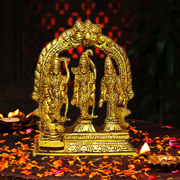 Ram Parivar Brass Murti