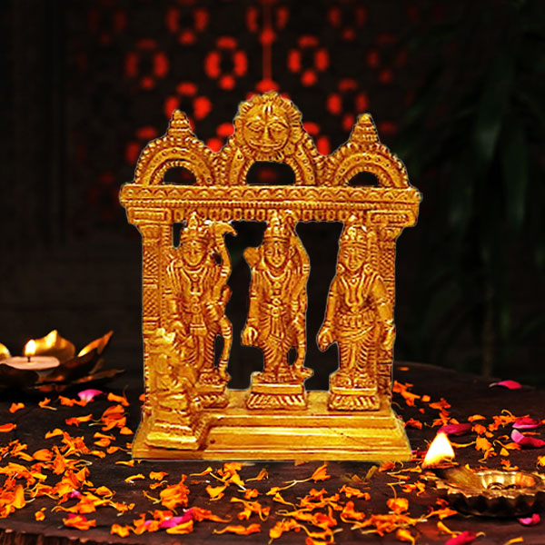 Ram Parivar Brass Statue