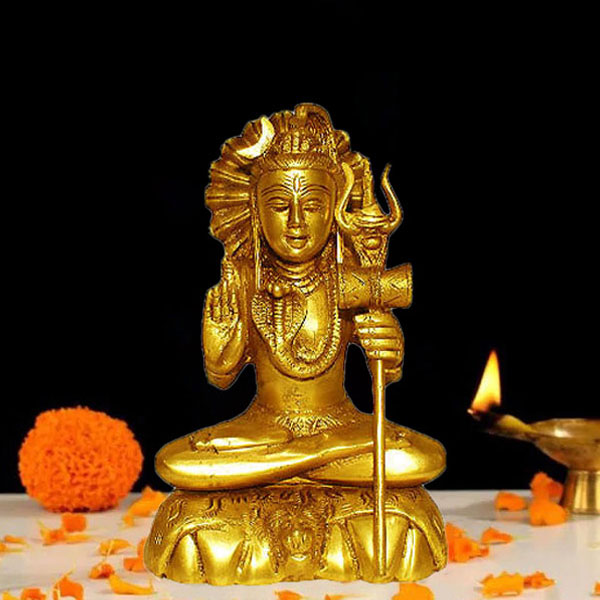 Shiva Brass Idol